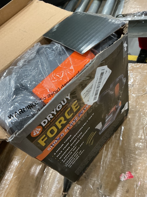 Photo 1 of **UNTESTED**
DryGuy Shoe, Boot, Garment & Gear Electric Dryer, Quick Drying for Ski, Work, Sports Equipment – Energy Efficient, Odor Eliminating Design, Home or Garage Use,2 Port, Heat + Fan