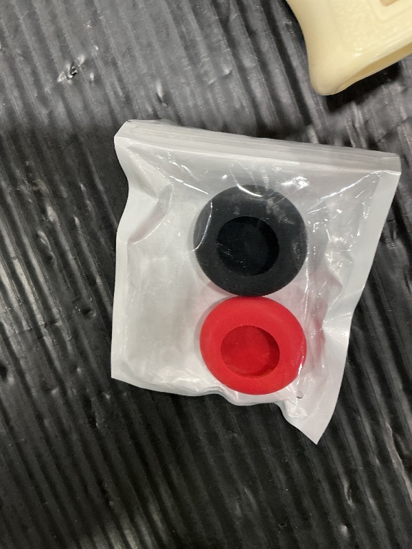 Photo 1 of [2 Pack] Princess Cruise Medallion Watch Adapters Holder for Carnival Medallion (2024, 2025,2026),Silicone Accessory Fits Watch Wristbands, Also for Apple AirTag Cat Collar Holder, Black/Red