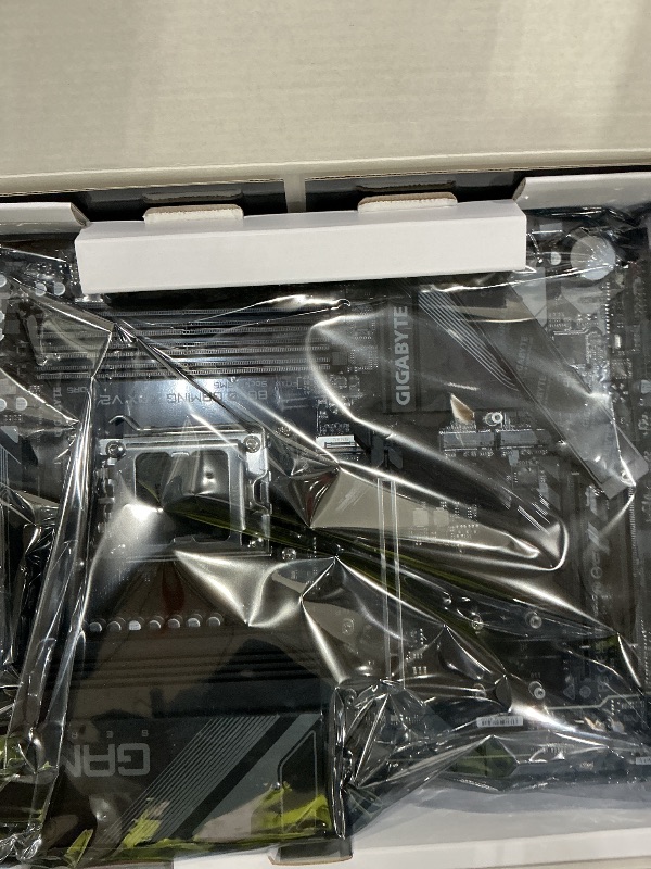 Photo 1 of [DAMAGED PINS] GIGABYTE B650 Eagle AX AM5 LGA 1718 AMD B650 ATX Motherboard, DDR5, Triple M.2 (1x PCIe 5.0 M.2 + 2X PCIe 4.0 M.2), USB 3.2 Gen2x2 Type-C, AMD Wi-Fi 6E, Realtek GbE LAN
