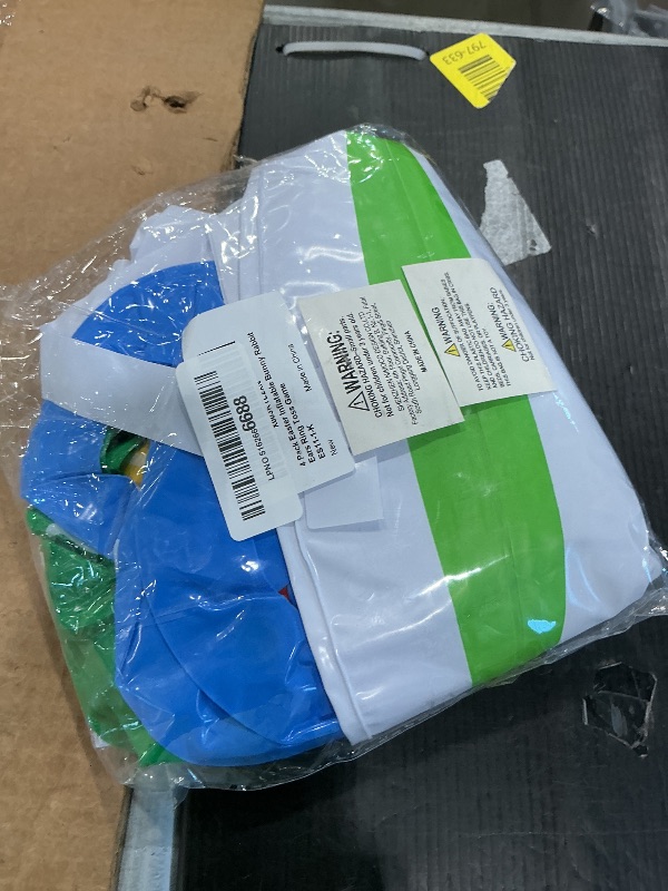 Photo 1 of [16 Score Rings ] 4 Pack Easter Inflatable Bunny Rabbit Ears Ring Toss Game ?Easter Basket Stuffers for Kids Party Games Inflatable Gifts for Indoor Outdoor Toys Party Supplies Family Game