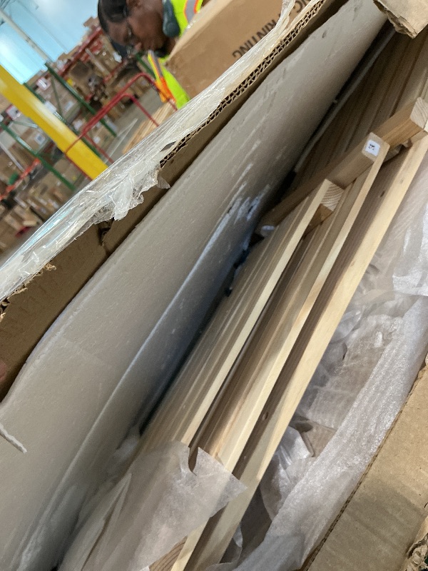 Photo 1 of **MISSING PARTS**
5-Tier Ladder Shelf - 50-Inch Narrow Leaning Bookshelf - Wooden Bookcase for Living Room, Bathroom, Kitchen, Office, or Bedroom Furniture by Lavish Home (Oak)