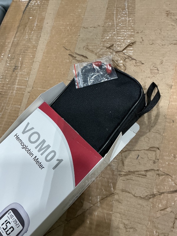 Photo 1 of 100 Hemoglobin Test Strips with Hemoglobin Test Meter, Hemoglobin Test Kits for Home Use, Home Hemoglobin Tester, Easy to Use and Read.