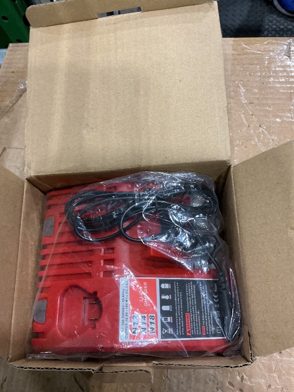 Photo 1 of 12V & 18V Multi Voltage Lithium Ion Battery Charger Replacement for 48-59-1812 12Volts&18Volts Series Battery