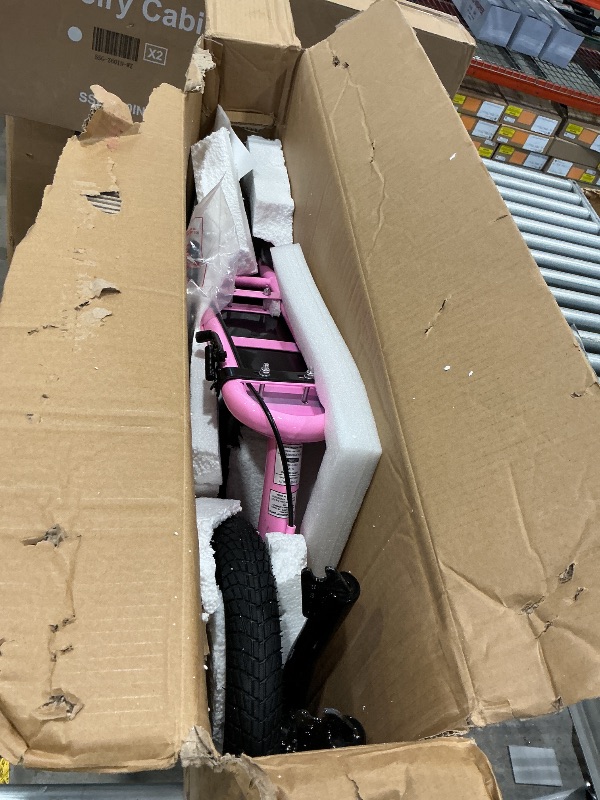 View 2 of **UNTESTED**
JOYSTAR Kick Scooter for Kids 5+ Teens & Youth, Lightweight Kids Scooter with Adjustable Handlebar, 2 Wheel Scooter for Boys & Girls, 12" Inflatable Wheels Rear Drum Brakes, Pink