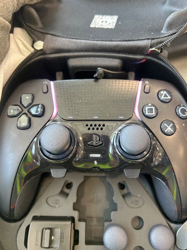 Photo 1 of **UNTESTED**
PlayStation DualSense Edge Wireless Controller - Midnight Black