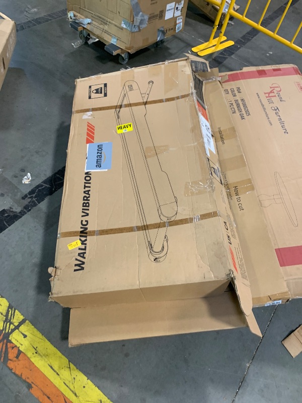 Photo 1 of ** sold as is no refund/return** Sperax Walking Vibration Pad with Manual Incline,Under Desk Treadmill for Home,4 in 1 Vibration Plate Exercise Machine with APP,350LB Capacity
