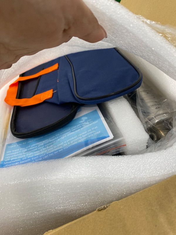 Photo 1 of **UNTESTED**
JENENSERIES Pump 270W DC 24V Solar Water Pumps, Max head 262ft,7.9GPM Flow?3 inch Solar deep well submersible Pumps with MPPT controller ?270W 24V)