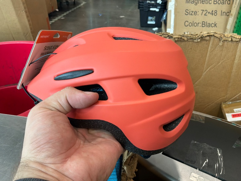 Photo 1 of [See Live Photo for helmet size] Retrospec Scout Kids Bike Helmet - Multi-Sport Toddler Safety Protection with 14 Vents, Adjustable Fit System, Built-in Sun Visor & Washable Interior in 2 Sizes for Boys & Girls