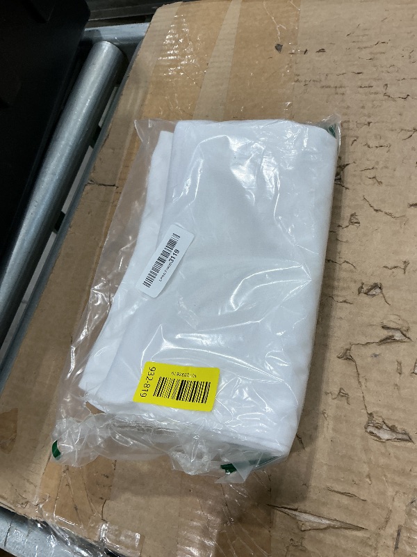 Photo 1 of 100% Stain Resistant & Waterproof Standard Size Pillow Protectors with Zipper Set of 2 - Bed Bug & Dust Mite Proof White Pillowcases - Breathable, Comfortable Covers for Pillows, 21 x 27 Inches
