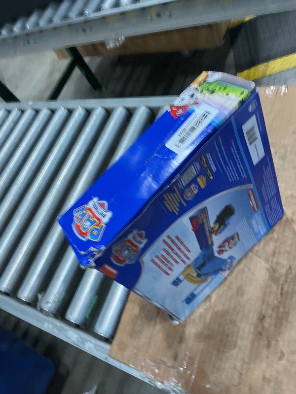 Photo 1 of *MISSING PARTS - see clerk notes*
PAW Patrol Pup Squad Track Set, Looping Track Playset & Vehicle Launcher with Chase & Marshall Toy Cars, Kids Toys for Boys & Girls Ages 3 and Up