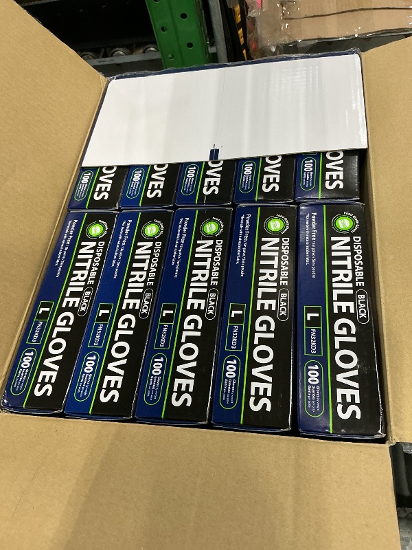 Photo 1 of 1000 nitrile gloves