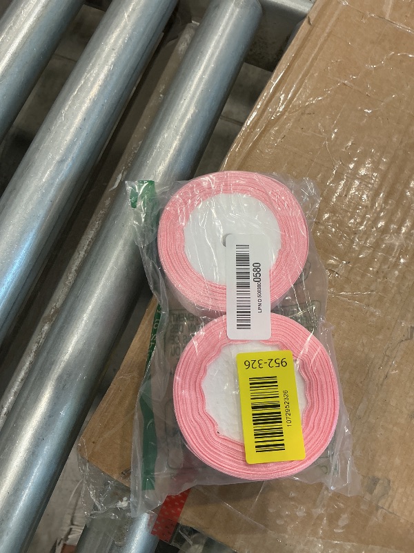 Photo 1 of 1 1/2 Inch Pink Satin Ribbon,50 Yards Pink Ribbon Solid Fabric Ribbon for Gift Wrapping Floral Bouquets Wedding Home Party Decoration