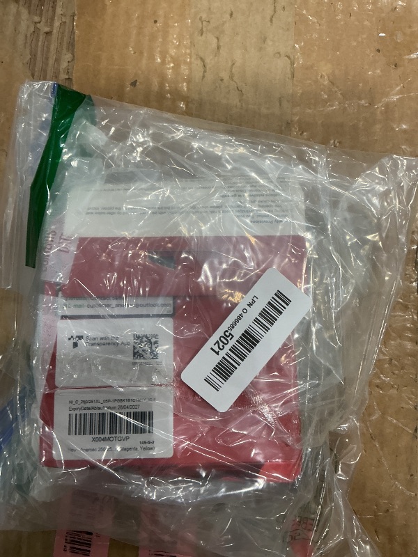 Photo 1 of **UNTESTED**
Anemec 250 251 XL Printer Ink Cartridges Compatible for Canon 250 and 251 XL Ink Cartridges Use with PIXMA MX922 MX920 IX6820 MG7120 MG7520 IP7220 IP8720 Printer (PGBK, Black, Cyan, Magenta, Yellow)