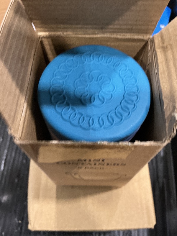 Photo 1 of [8 Pack] Salad Dressing Container To Go, 2.4oz Small Condiment Containers with Leakproof Silicone Lids, Reusable Stainless Steel Sauce Cups for Lunch Bento Box, Picnic and Travel