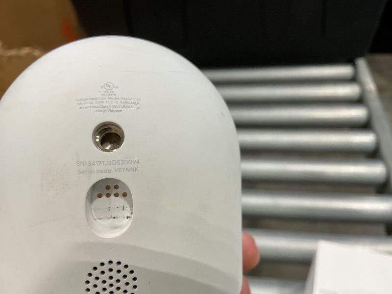 Photo 1 of **UNTESTED**
Google Nest Cam Outdoor or Indoor, Battery Wireless Camera - 2nd Gen (Single Camera - Wire Free)