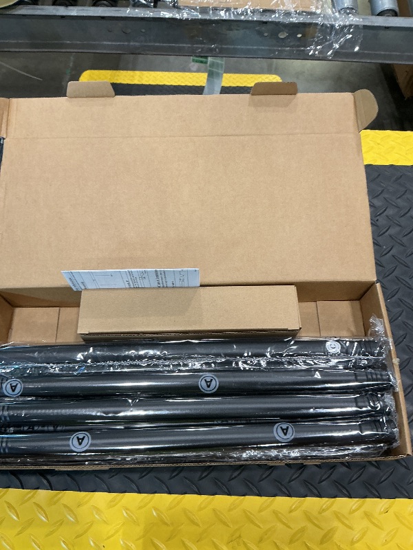 Photo 1 of 1” Diameter Curtain Rods Itself is 30 to 144 inch 1 Pack Fit 30-142 inch, 66 to 120 inch Window with Heavy Duty Adjustable Rod Matte Black Splicing Metal Extra Long Curtain Rod for Windows