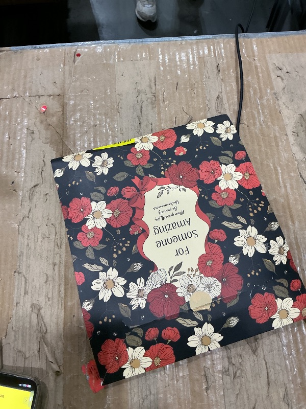 Photo 1 of **USED - MINOR DAMAGE**
AUSVKAI Canvas Tote Bag Aesthetic for Women, Cute Floral Print Reusable Cloth Cotton Bags for Shopping college Beach Trendy Gifts