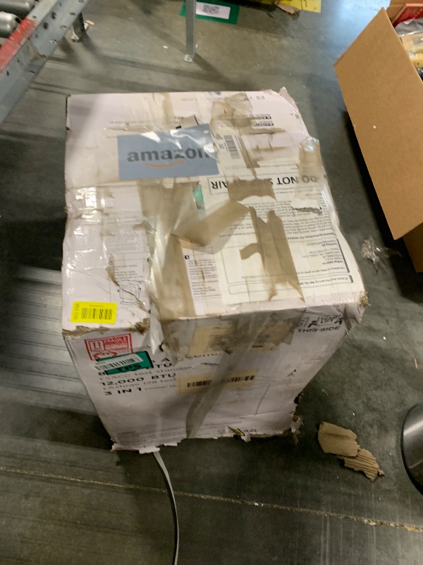 Photo 1 of ** SOLD AS IS NO REFIND/RETURN SEE COMMENTS**
Humhold 12000 BTU Portable Air Conditioners with Remote Control, 3-in-1 Free Standing Cooling AC Unit with Fan & Dehumidifier, Cools Room up to 500 sq.ft, Smart/Sleep Mode,3 Speed,24H Timer,Window Kit