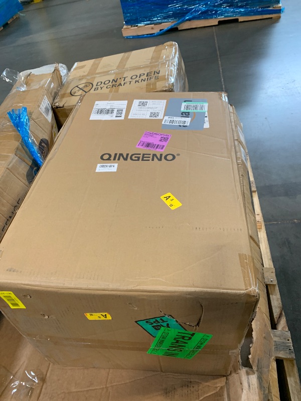 Photo 1 of ** SOLD AS IS NO REFUND/RETURN** SEE COMMENTS QINGENO Sliding-Away Drawer Safe with LCD Display of Temp,Humidity,Time,Home Security Electronic Safe for Money Cash Valuables,Keypad Large Lock Box Cabinet Safes