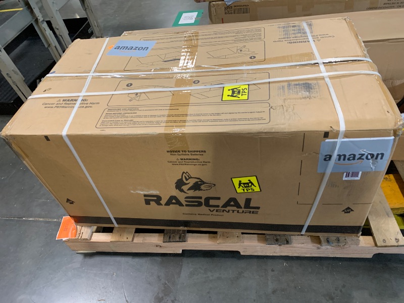Photo 1 of **FACTORY SEALED**Rascal Venture 3-Wheel Portable Mobility Scooter for Travel, Easy Disassembly, Compact Design, 300 lb Capacity, Battery Included