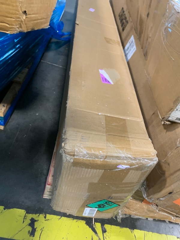 Photo 1 of  Console Table, Farmhouse Entryway Table with Thickened Base, Wood Sofa Table Behind Couch Table, Narrow Entryway Accent Table for Living Room, Hallway, Entrance, Foyer, Brown
