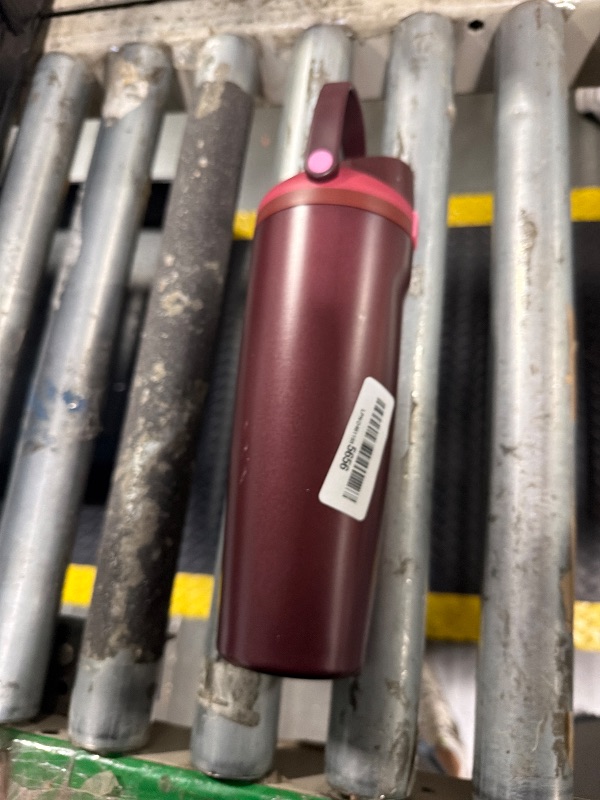 Photo 1 of ** SOLD AS IS, NO REFUND/RETURN** SEE COMMENTS!
Owala FreeSip Sway Insulated Stainless Steel Water Bottle with Two-Way Spout, Built-In Straw and Bucket Handle, Made for Travel, School, and Sports, 30oz, BPA Free, Leak Proof, Black Cherry