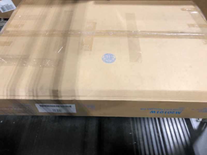 Photo 1 of ***MISSING HARDWARE*** Davinci Emmett 4-in-1 Convertible Crib - GREENGUARD Gold Certified - Converts from Baby Crib to Toddler Bed, Daybed, and Full-Size Bed Effortlessly - 4 Adjustable Heights - Wooden White Crib
