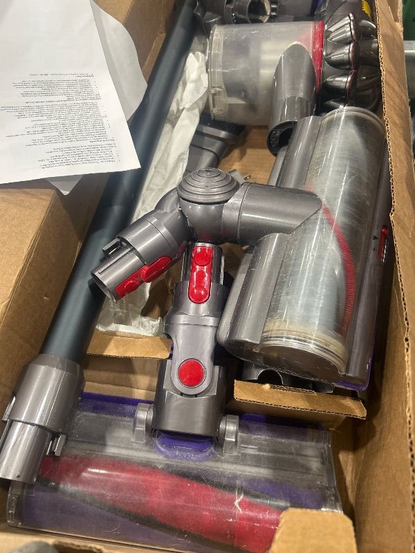 Photo 1 of *FOR PARTS ONLY*
Dyson V8 Absolute Vacuum, Silver/Nickel (Renewed Premium)