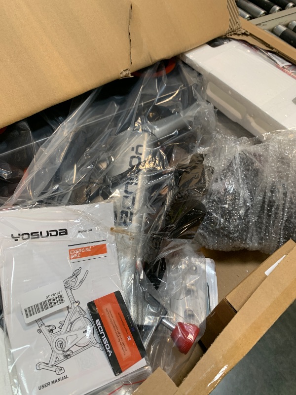 Photo 1 of ** NEW** YOSUDA Exercise Bike, Brake Pad Stationary Bike for Home with Exclusive App, Magnetic Indoor Cycling Bike with 300 lb Weight Capacity, Low Noise, Tablet Holder and Fitness Courses for Weight Loss, Friction-Black
