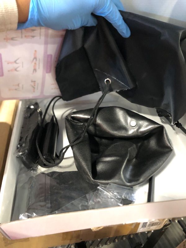 Photo 1 of ** SOLD AS IS, NO REFUND/RETURN** SEE COMMENTS!
Home Pilates kit for Women, 12 Inch Pilates Equipment Ring and Ball Set with 3 Fabric Resistance Bands, Massage Ball, Pilates Starter Kit for Strength, Toning, Including Workout Guide (Black)