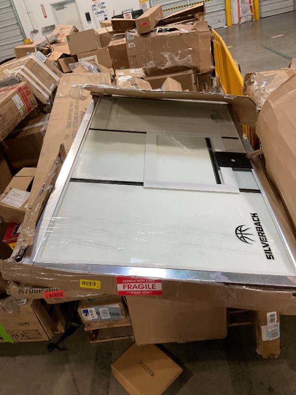 Photo 1 of ****SIMILAR ITEM***
IGL Portable Basketball Hoop, 5.6-10FT Adjustable Basketball Goal System, 44 Inch Outdoor Basketball Hoop & Goals for Kids, Youth, and Adults in The Backyard, Driveway with PC Backboard (Black)