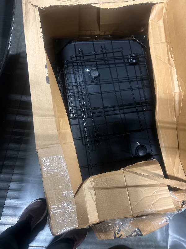 Photo 1 of ****similar item***
Aidoly Dog Crate - 24 Inch Small Single Door Portable Puppy Dog Cage, Metal Wire Pet Kennel with Secure Lock, Leak-Proof Pan Tray, Foldable Design for Small Dog Indoor Training and Outdoor Trave
