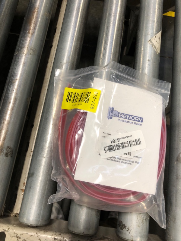 Photo 1 of ***SIMILAR ITEM***
Benory 20Ft T-Shaped Silicone Weather Stripping Seal, Door Seal Tape for Doors and Windows, Blocks Cold Drafts and Reduces Noise