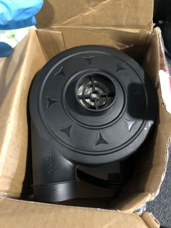Photo 1 of ** no accessories**
Aida & Hani Electric Air Pump for Inflatables Air Mattress Pump Pool Air Pumps Quick Unwarming Electric Pump Plug in Inflate Deflate Pump with 3 Nozzles Black