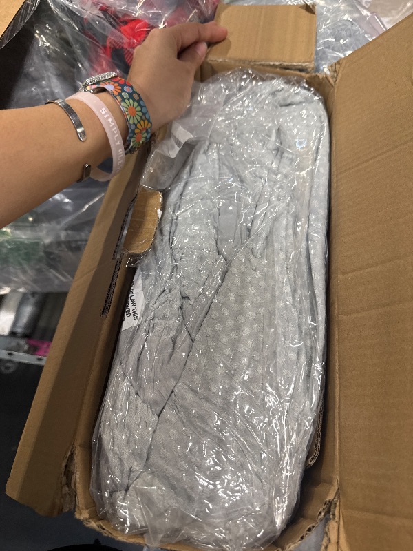 Photo 1 of *** SIMILAR*** David's Home Waffle Weave Comforter Set 3PCS King Size, Soft Breathable Lightweight Cozy Skin-Friendly Warm for All Season, Elegant Aesthetic Home Decor Bedding Set with Pillow Shams, Light Grey