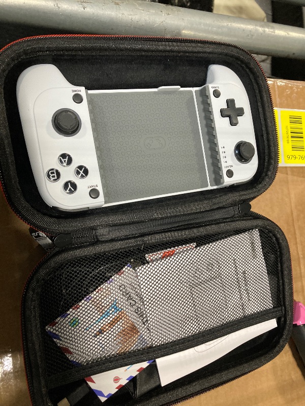 Photo 1 of ?Anti-Drift & Fast-Connect?Wireless Game Controller for iPhone/Android with Case | Hall Joysticks Bluetooth Phone Controller, For Cloud Gaming, Genshin Impact, Roblox, Call of Duty Mobile Gamers,White