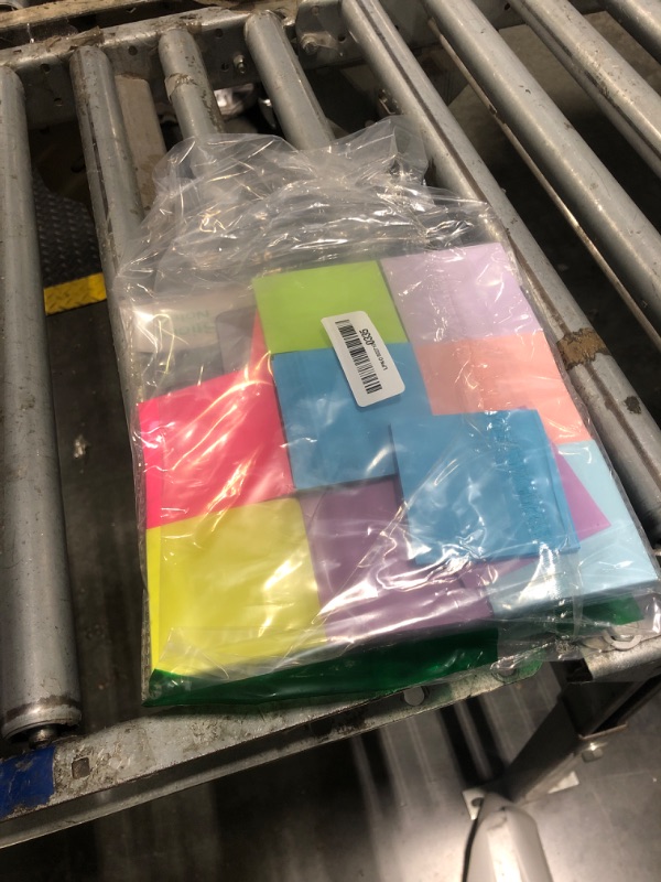 Photo 1 of (18 Pads) Pop Up Sticky Notes 3x3 Refills, Strong Adhesive Memo Pad Bulk with 9 Bright Colors, Suitable for Home, Office, School, Clean Removal