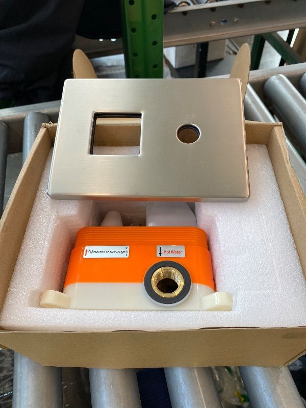 Photo 1 of [HANDLES ARE NOT INCLUDED!!] SKOWLL Shower Diverter Valve 2 Way Brushed Nickel Shower Mixer Control Valve Kit Wall Mount Single Handle Dual Function Shower Valve Replacement Rough In Valves Included