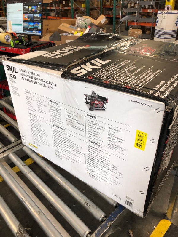 Photo 1 of ***UPDATED 6/5***SKIL 15 Amp 10 Inch Portable Jobsite Table Saw with Folding Stand- TS6307-00