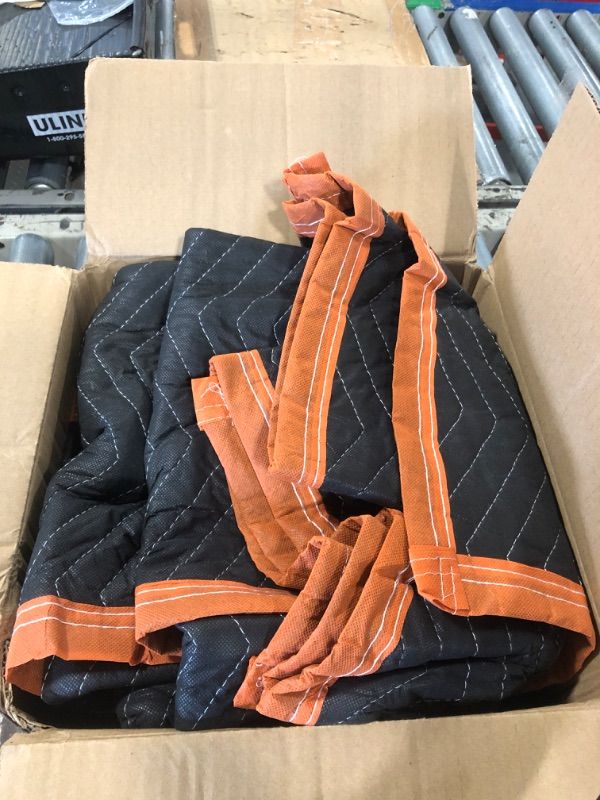 Photo 1 of **DIRTY/MISSING SOME**
WEN 72-Inch by 80-Inch Heavy Duty Padded Moving Blankets, 4-Pack (272804)