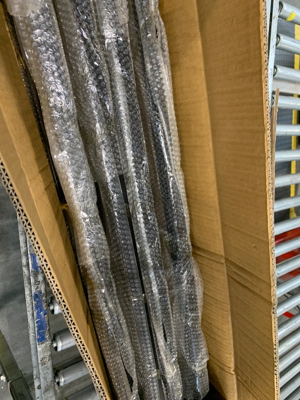 Photo 1 of **MISSING PARTS**
4 Pack U Shape 38.6" Stair Balusters, Modern Interior Baluster with Adjustable Top Bracket, Side Mount Industrial Iron Balusters for Stair Handrail, Porch, Deck Railing, Outdoor Steps