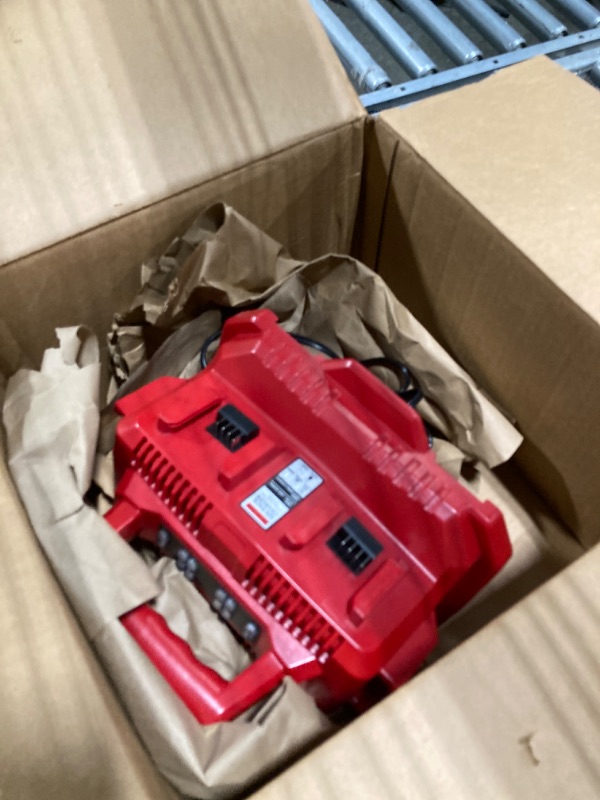 Photo 1 of ?Simultaneously Charging? 6 Ports Replacemen for Milwaukee 18V M18 Battery Charger 48-59-1806 48-59-1817 48-59-1815 48-59-1802, Simultaneous Charger Station Compatible with Milwaukee 18Volt Battery