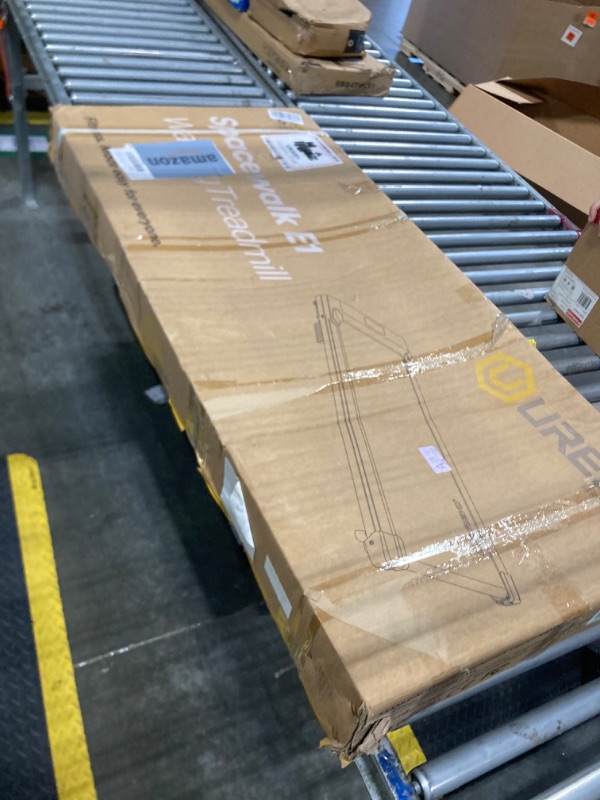 Photo 1 of *** AS IS ALL SALES  FINAL NO RETURNS ***UREVO Under Desk Treadmill for Office Under Desk, Walking Pad 2 in 1 for Home/Office, Portable Walking Pad Treadmill with Remote Control, LED Display