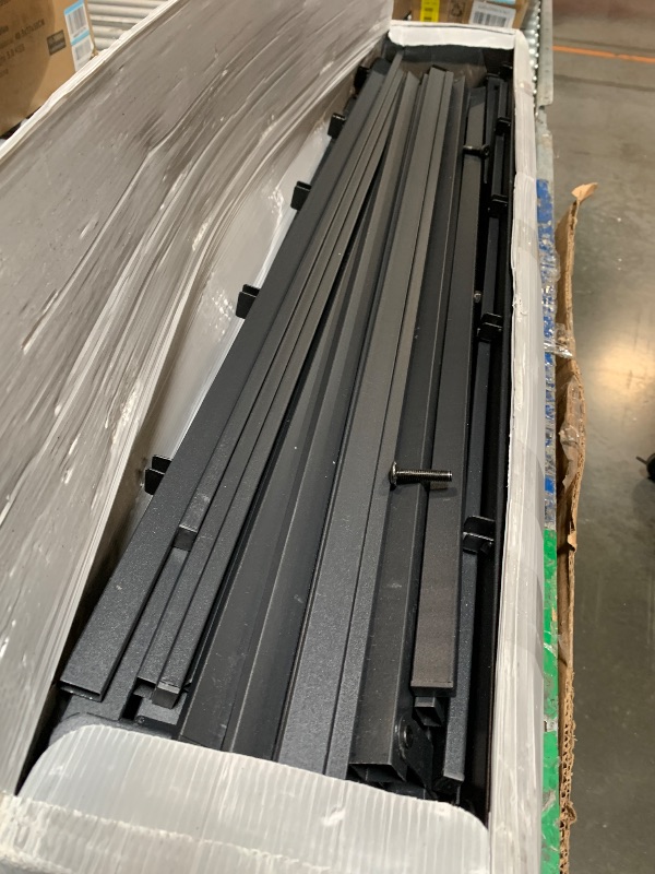 Photo 1 of ***MISSING PARTS*** Nordicbed 14 Inch High Platform California King Bed Frames No Box Spring Needed, Metal Cal King Bed Frame, Noise Free, Easy Assembly, Heavy Duty, Black