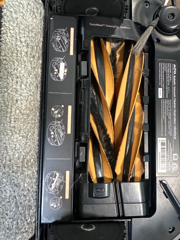 Photo 1 of ***UPDATED 5/3*** Mova Z60 Ultra Roller Complete Robot Vacuum and Mop, 28,000Pa Suction, 3.14in Obstacle Crossing, AutoShield for Carpet Protection, Zero Tangling Duobrush, Extendable Roller & Side Brush