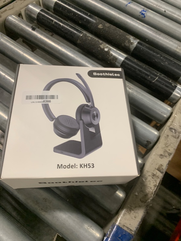 Photo 1 of (Upgraded Version) Wireless Headset, Bluetooth Headset with Noise Cancelling Microphone, Best Headphones with Mic Mute & USB Dongle for PC/Computer/Laptop/Cell Phones/Remote Work/Call Center