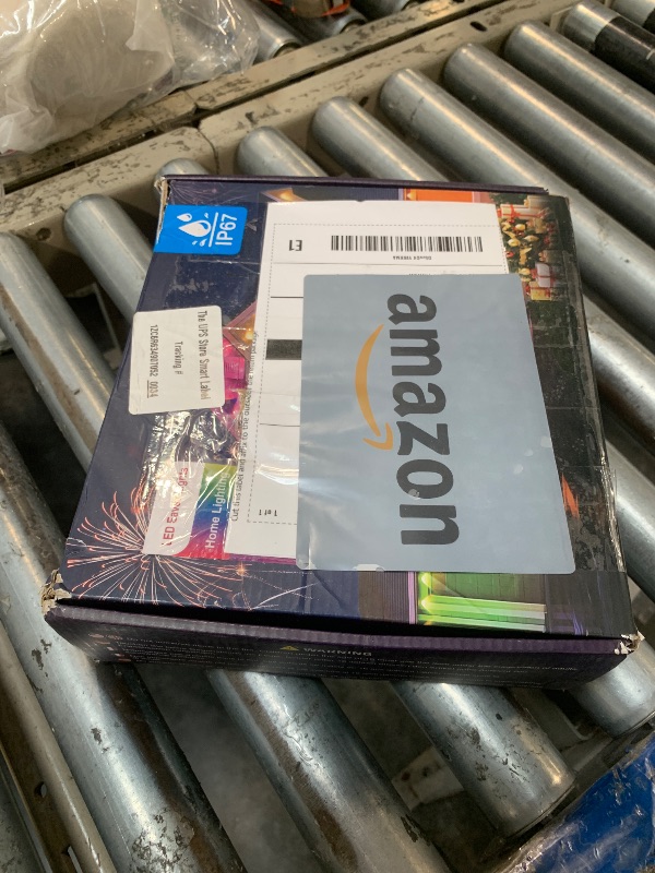 Photo 1 of **DIRTY/USED**
POOFZY Permanent Outdoor Lights for House,200ft RGB+IC Smart Outdoor Decor, 50 Scene Modes,App/Remote Control,for Christmas,Easter,V-Day,Thanksgiving,Daily & Holiday Party Decor