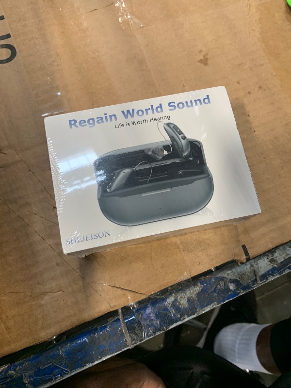 Photo 1 of ***FACTORY SEAL*** Hearing Aids, Hearing Aids for Seniors with Moderate Hearing Loss, 16 Channel Rechargeable Hearing Amplifiers with Noise Cancelling, Five Levels of Volume Adjustment, Clear Sound and Easy to Use