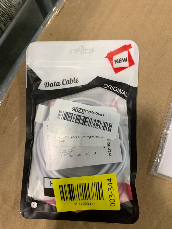 Photo 1 of [Apple MFi Certified] Apple Lightning to HDMI Cable Adapter for iPhone to TV, 1080P Digital AV Adapter Sync Screen Connector Compatible for iPhone 14 13 12 11 Pro Max XS XR X 8 to TV Projector Monitor