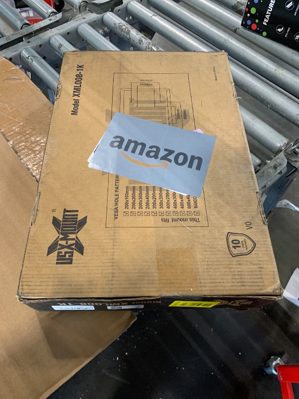 Photo 1 of **MISSING PARTS**
USX Mount Full Motion TV Wall Mount for Most 42-90 inch Flat Screen/LED/4K, TV Mount Bracket Dual Swivel Articulating Tilt 6 Arms, Max 16" Wood Studs, VESA 600x400mm, Holds up to 132lbs
